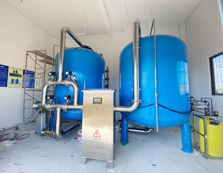 kok电竞体育麻江县50吨压力式一体化净水设备